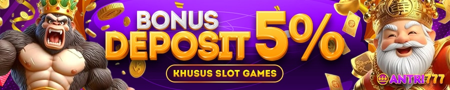 bonus deposit 5%